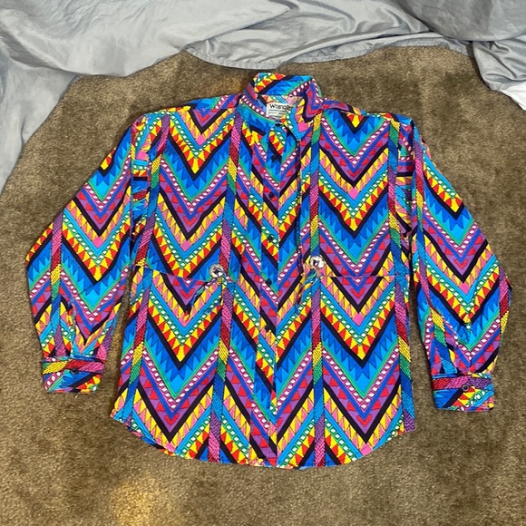 70s Retro Wrangler Button Up - Picture 1 of 9